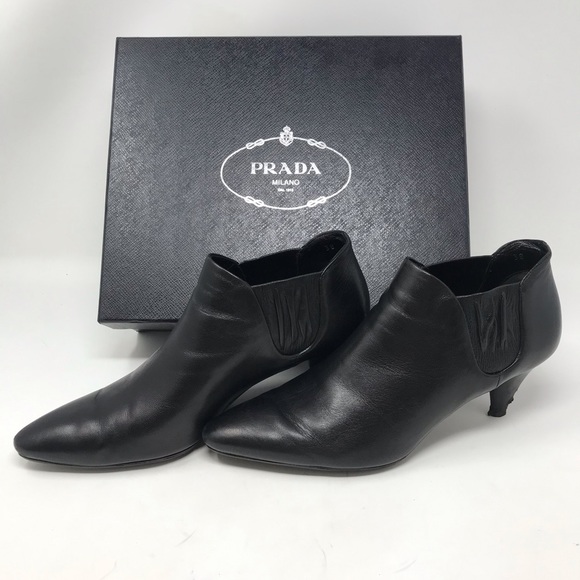 Gorgeous EUC Prada Booties - Picture 6 of 8